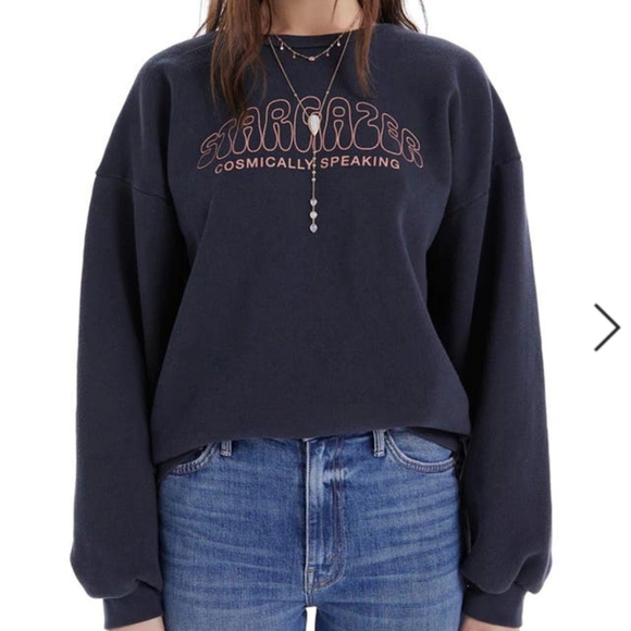 NWOT Mother Stargazer sweatshirt - Picture 2 of 7